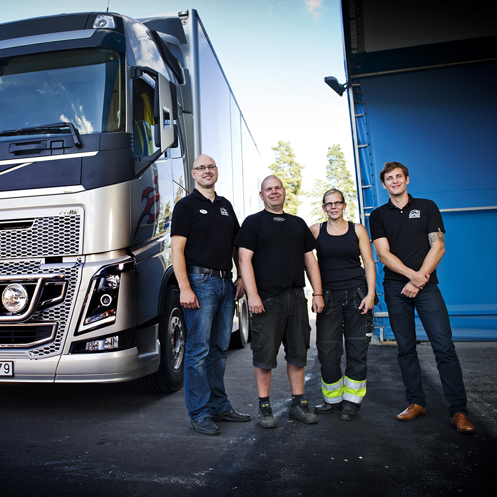 Capacitación de Volvo Trucks.