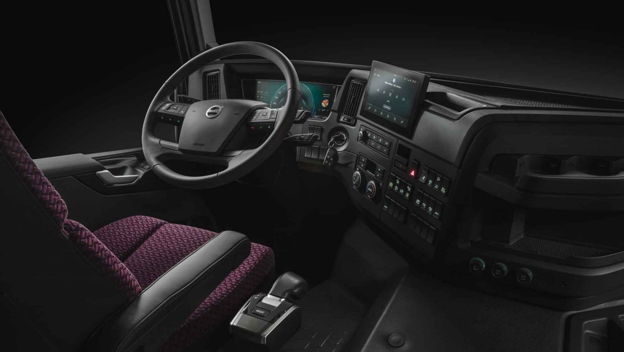 New cab interior of Volvo FH